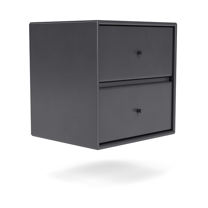 [product_category]-Montana Drift Drawer Module With Suspension Rail, Carbon Black-Montana Furniture-5714322384834-000DRIFT-36-04-MON-3