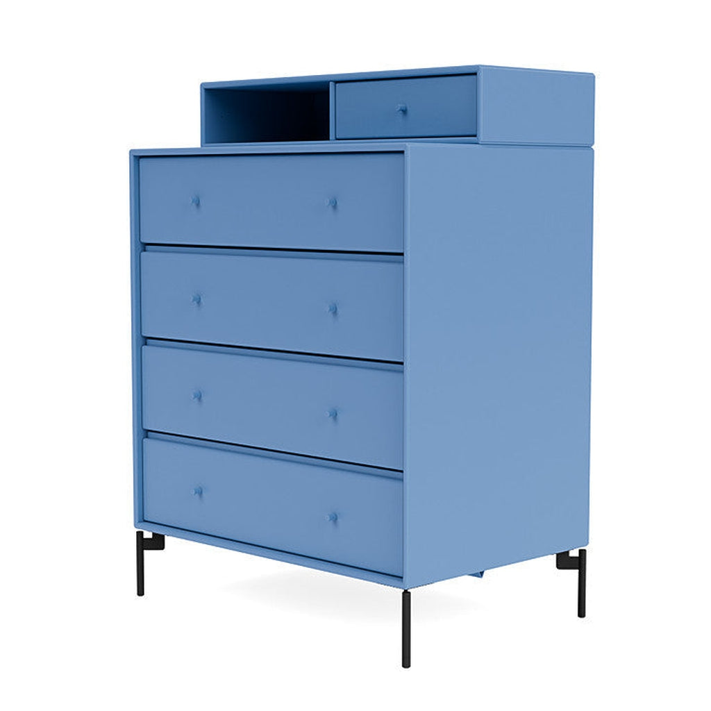 [product_category]-Montana Keep Chest Of Drawers, Azure Blue/Black-Montana Furniture-5714322262132-0000KEEP-154-03-MON-1