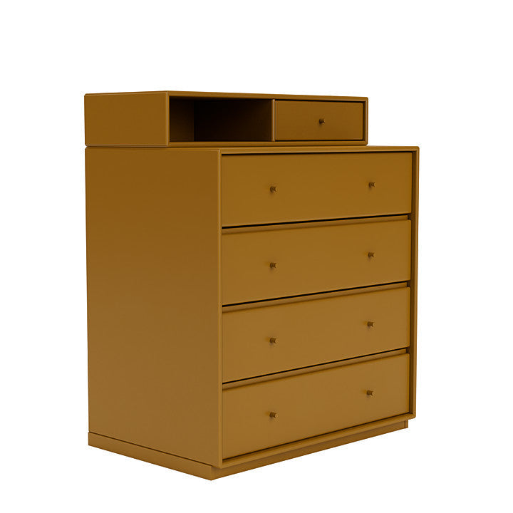 [product_category]-Montana Keep Chest Of Drawers With 3 Cm Plinth, Amber Yellow-Montana Furniture-5714322261289-0000KEEP-142-06-MON-3