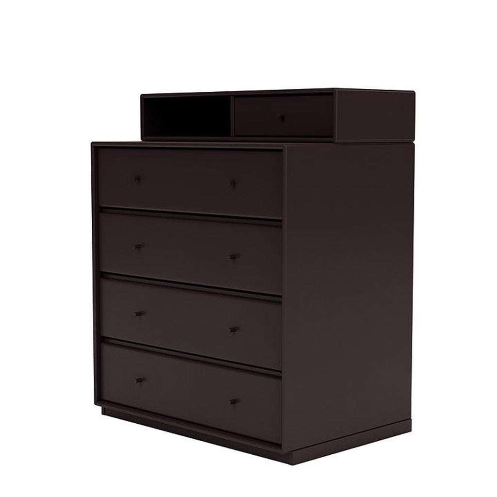 [product_category]-Montana Keep Chest Of Drawers With 3 Cm Plinth, Balsamic Brown-Montana Furniture-5714322262644-0000KEEP-160-06-MON-1