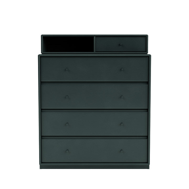 [product_category]-Montana Keep Chest Of Drawers With 3 Cm Plinth, Black Jade-Montana Furniture-5714322262880-0000KEEP-163-06-MON-2