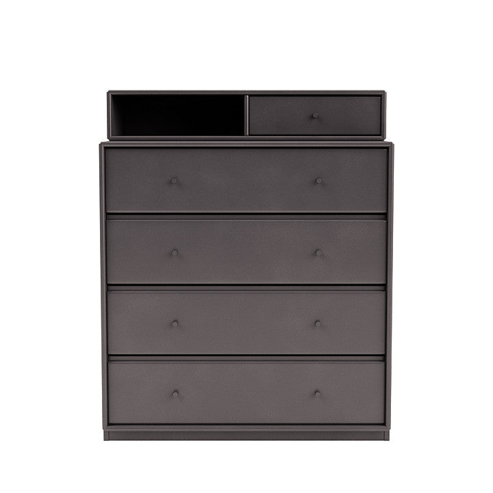 [product_category]-Montana Keep Chest Of Drawers With 3 Cm Plinth, Coffee Brown-Montana Furniture-5714322263122-0000KEEP-35-06-MON-2