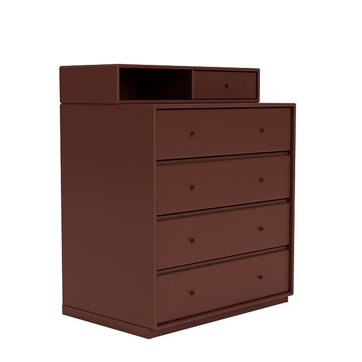 [product_category]-Montana Keep Chest Of Drawers With 3 Cm Plinth, Masala-Montana Furniture-5714322262248-0000KEEP-155-06-MON-3
