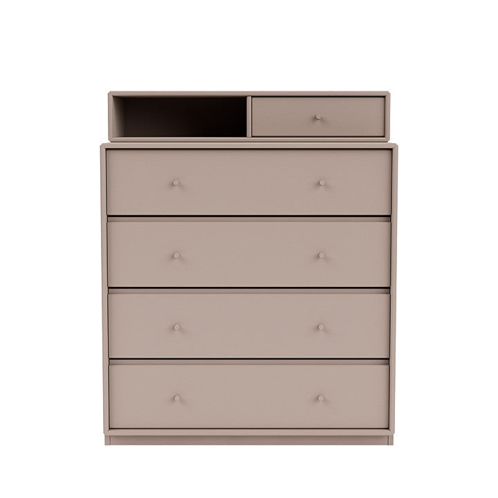 [product_category]-Montana Keep Chest Of Drawers With 3 Cm Plinth, Mushroom Brown-Montana Furniture-5714322260886-0000KEEP-137-06-MON-2