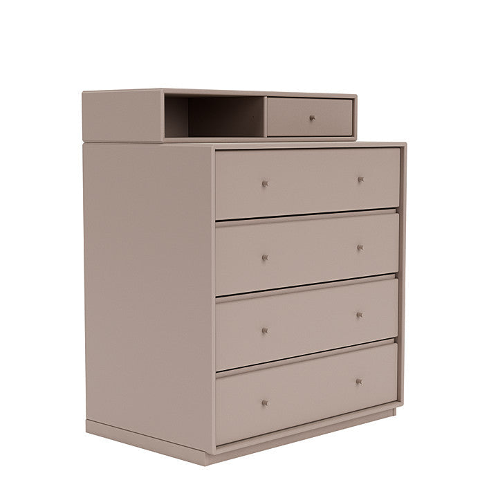 [product_category]-Montana Keep Chest Of Drawers With 3 Cm Plinth, Mushroom Brown-Montana Furniture-5714322260886-0000KEEP-137-06-MON-3