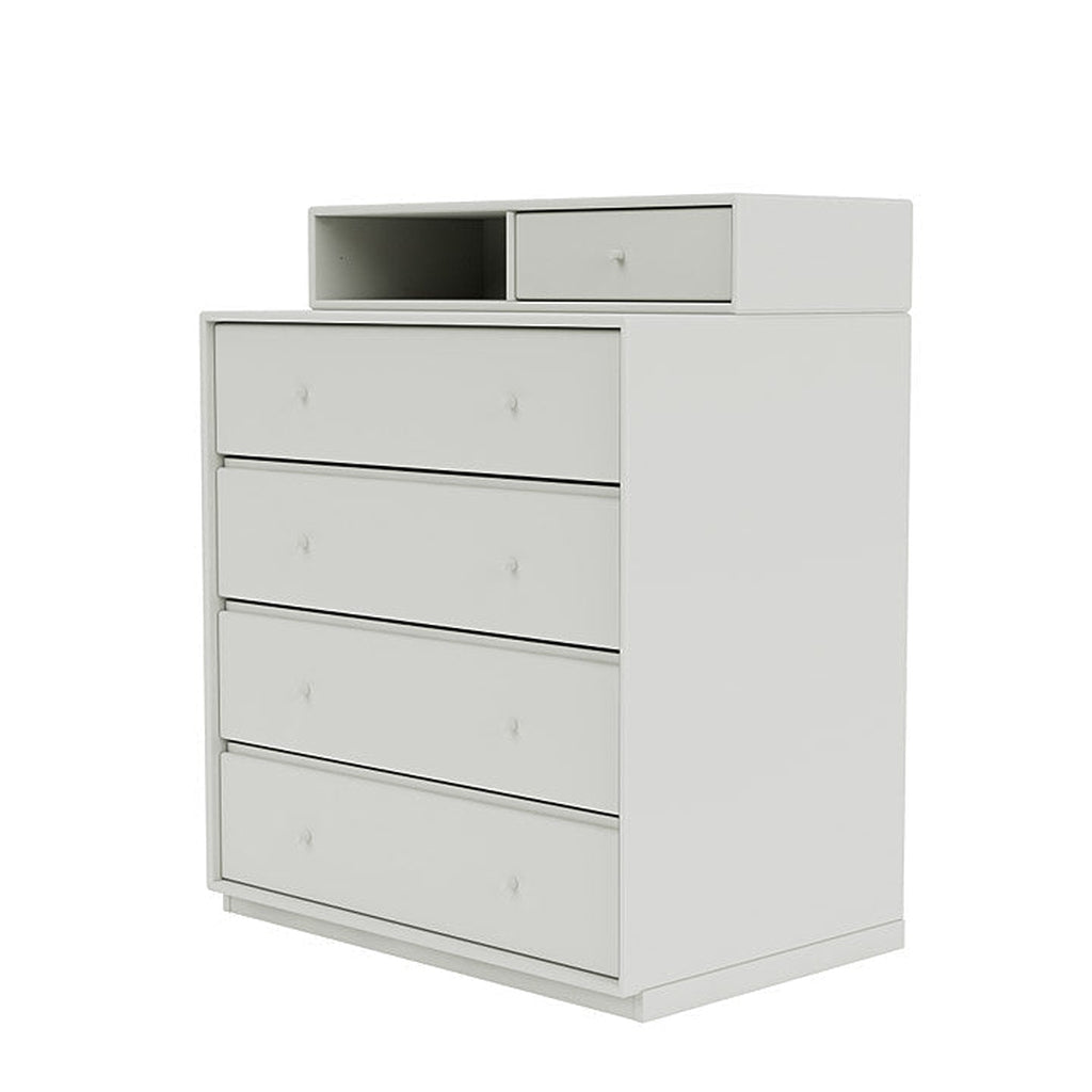 [product_category]-Montana Keep Chest Of Drawers With 3 Cm Plinth, Nordic White-Montana Furniture-5714322260480-0000KEEP-09-06-MON-1