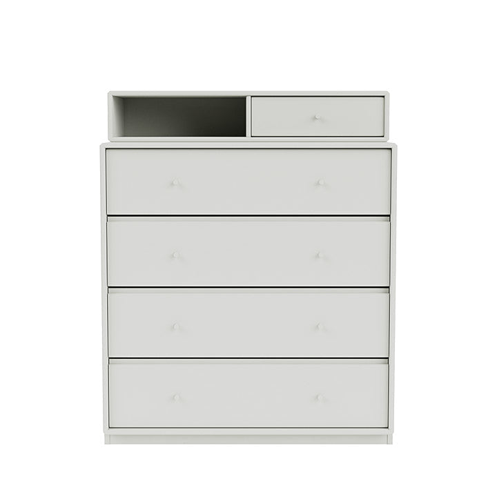 [product_category]-Montana Keep Chest Of Drawers With 3 Cm Plinth, Nordic White-Montana Furniture-5714322260480-0000KEEP-09-06-MON-2