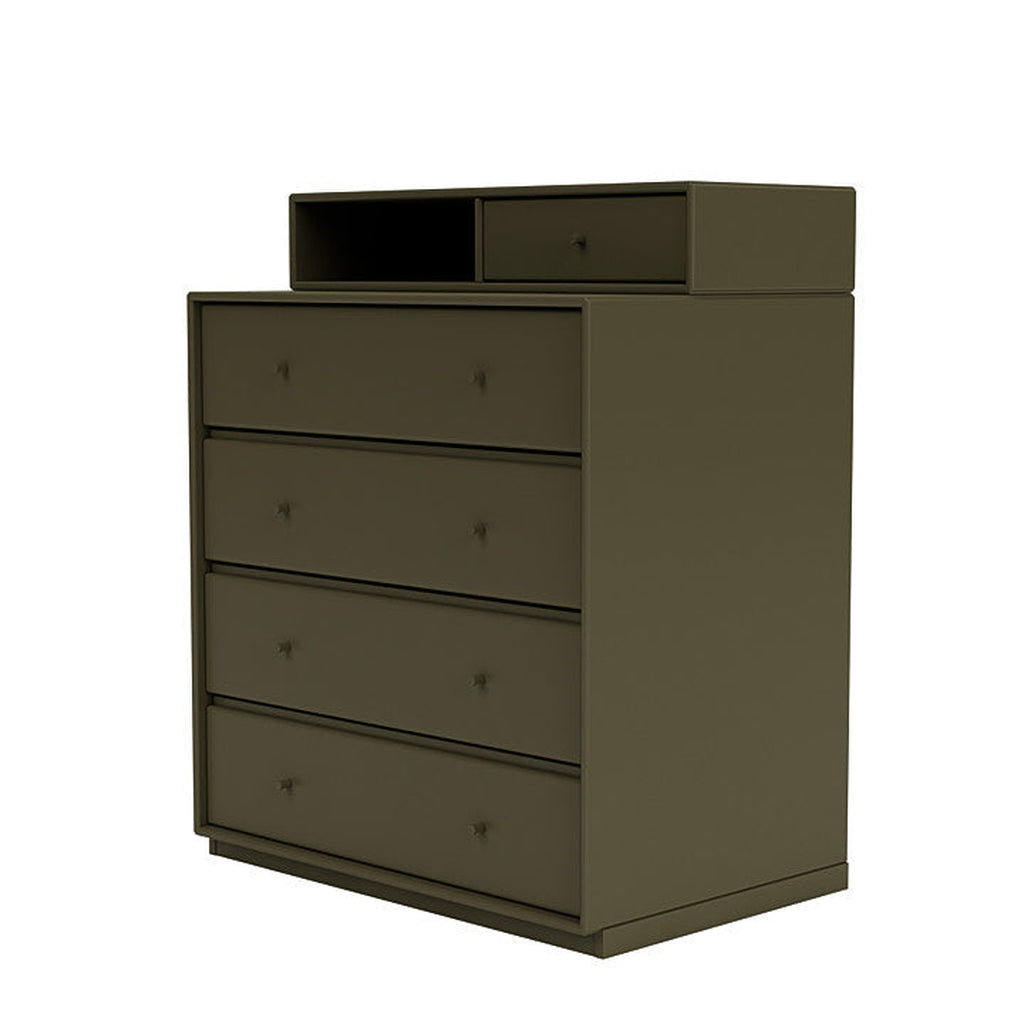 [product_category]-Montana Keep Chest Of Drawers With 3 Cm Plinth, Oregano Green-Montana Furniture-5714322261043-0000KEEP-139-06-MON-1