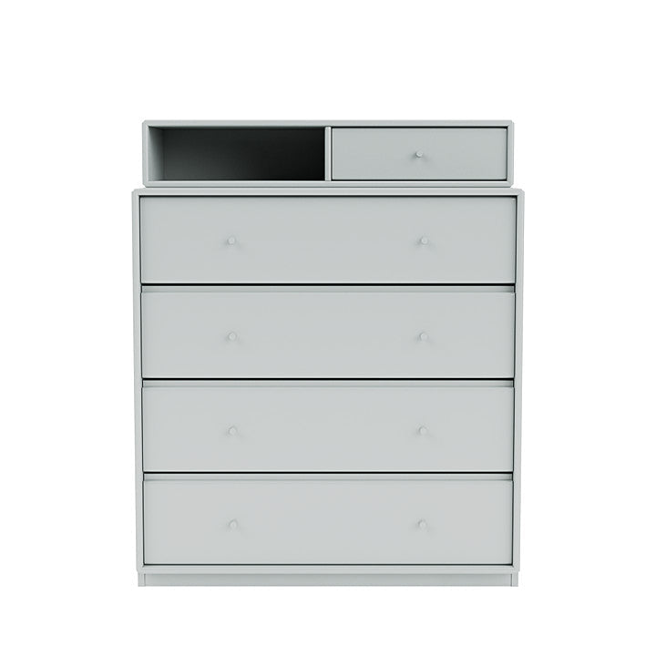 [product_category]-Montana Keep Chest Of Drawers With 3 Cm Plinth, Oyster Grey-Montana Furniture-5714322262323-0000KEEP-156-06-MON-2