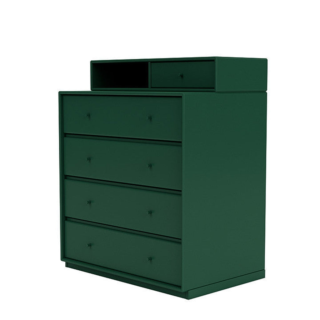 [product_category]-Montana Keep Chest Of Drawers With 3 Cm Plinth, Pine Green-Montana Furniture-5714322260800-0000KEEP-136-06-MON-1