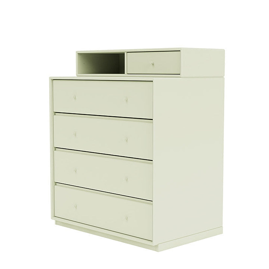 [product_category]-Montana Keep Chest Of Drawers With 3 Cm Plinth, Pomelo Green-Montana Furniture-5714322261128-0000KEEP-140-06-MON-1