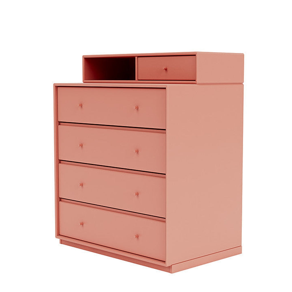 [product_category]-Montana Keep Chest Of Drawers With 3 Cm Plinth, Rhubarb Red-Montana Furniture-5714322262002-0000KEEP-151-06-MON-1