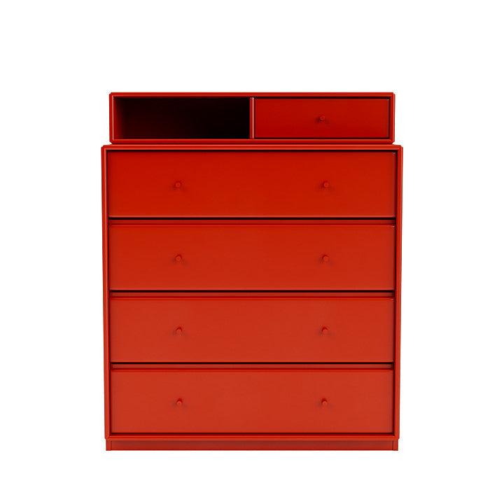 [product_category]-Montana Keep Chest Of Drawers With 3 Cm Plinth, Rosehip Red-Montana Furniture-5714322261524-0000KEEP-145-06-MON-2