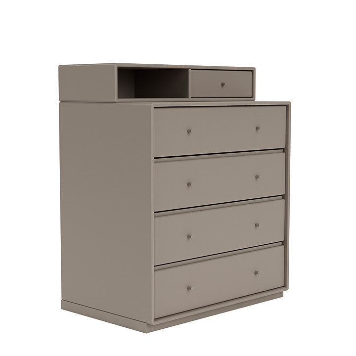 [product_category]-Montana Keep Chest Of Drawers With 3 Cm Plinth, Truffle Grey-Montana Furniture-5714322261203-0000KEEP-141-06-MON-3