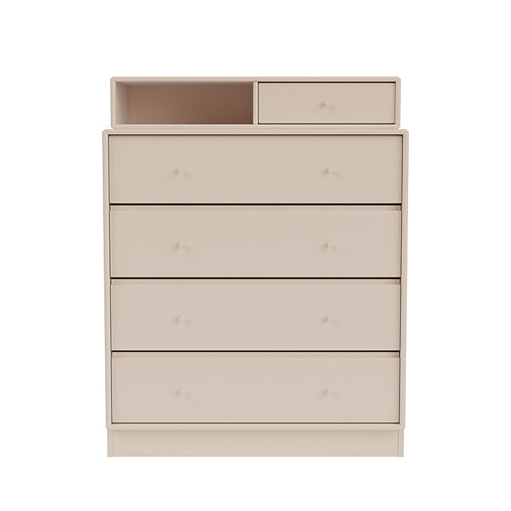 [product_category]-Montana Keep Chest Of Drawers With 7 Cm Plinth, Clay-Montana Furniture-5715288346522-0000KEEP-168-07-MON-2