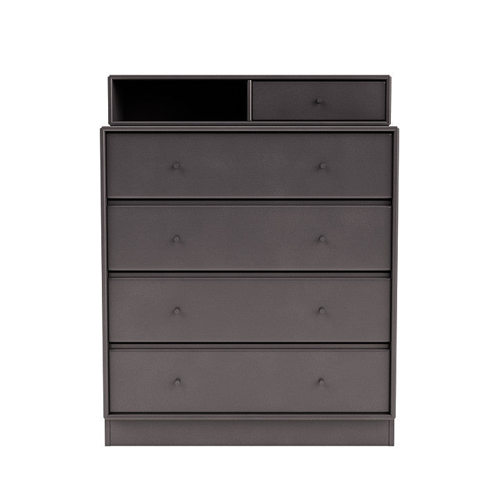 [product_category]-Montana Keep Chest Of Drawers With 7 Cm Plinth, Coffee Brown-Montana Furniture-5714322263139-0000KEEP-35-07-MON-2