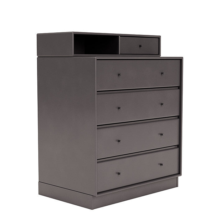 [product_category]-Montana Keep Chest Of Drawers With 7 Cm Plinth, Coffee Brown-Montana Furniture-5714322263139-0000KEEP-35-07-MON-3