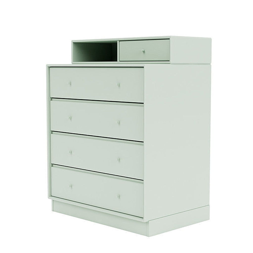 [product_category]-Montana Keep Chest Of Drawers With 7 Cm Plinth, Mist-Montana Furniture-5714322262736-0000KEEP-161-07-MON-1