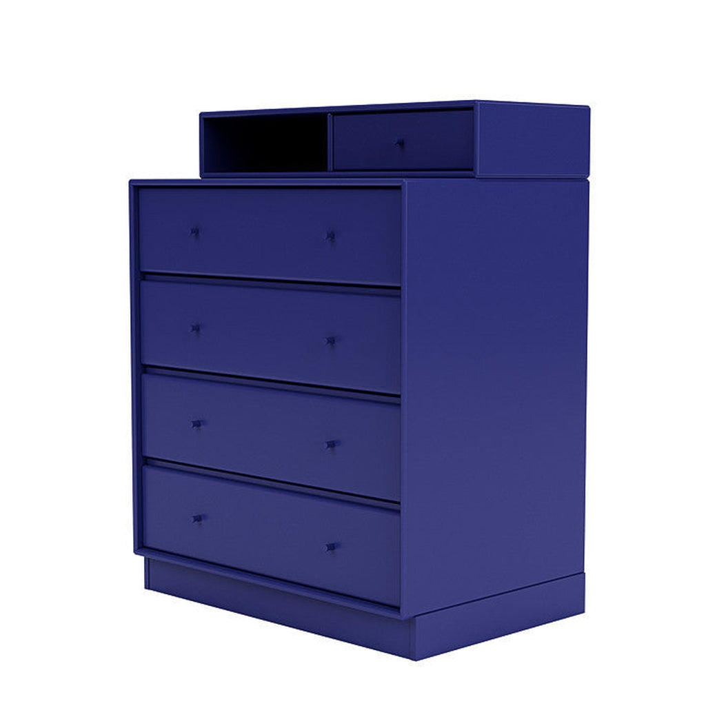 [product_category]-Montana Keep Chest Of Drawers With 7 Cm Plinth, Monarch Blue-Montana Furniture-5714322260732-0000KEEP-135-07-MON-1