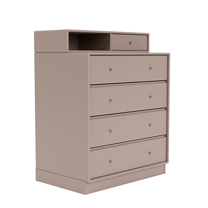 [product_category]-Montana Keep Chest Of Drawers With 7 Cm Plinth, Mushroom Brown-Montana Furniture-5714322260893-0000KEEP-137-07-MON-3