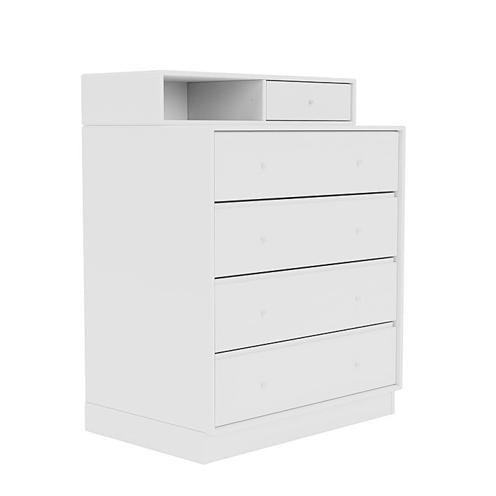 [product_category]-Montana Keep Chest Of Drawers With 7 Cm Plinth, New White-Montana Furniture-5714322260657-0000KEEP-101-07-MON-3