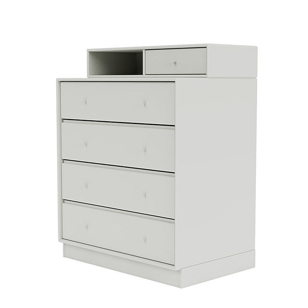 [product_category]-Montana Keep Chest Of Drawers With 7 Cm Plinth, Nordic White-Montana Furniture-5714322260497-0000KEEP-09-07-MON-1