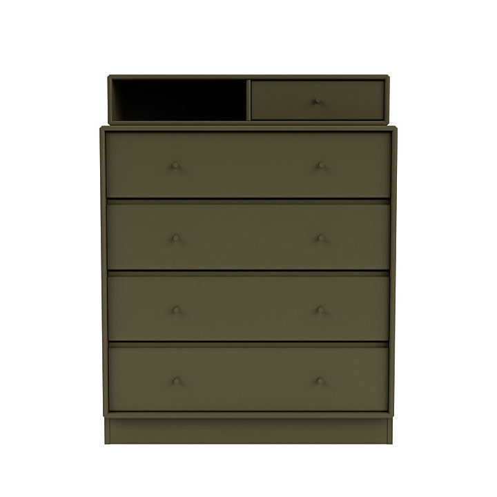 [product_category]-Montana Keep Chest Of Drawers With 7 Cm Plinth, Oregano Green-Montana Furniture-5714322261050-0000KEEP-139-07-MON-2
