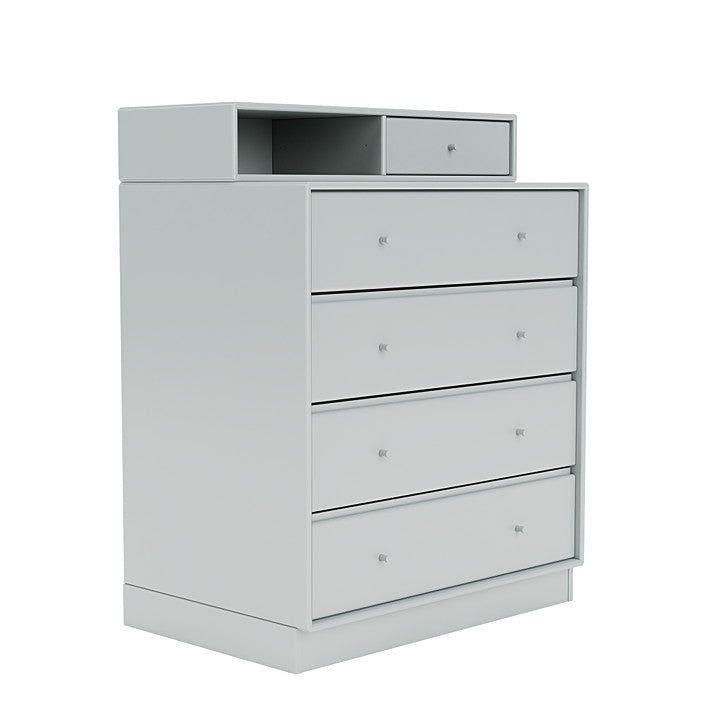 [product_category]-Montana Keep Chest Of Drawers With 7 Cm Plinth, Oyster Grey-Montana Furniture-5714322262330-0000KEEP-156-07-MON-3