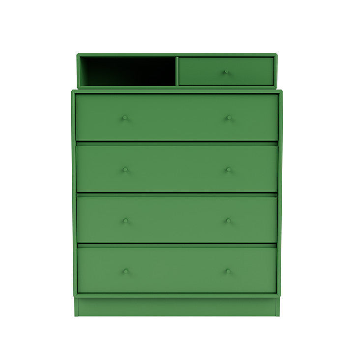[product_category]-Montana Keep Chest Of Drawers With 7 Cm Plinth, Parsley Green-Montana Furniture-5714322262095-0000KEEP-152-07-MON-2