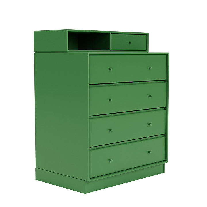 [product_category]-Montana Keep Chest Of Drawers With 7 Cm Plinth, Parsley Green-Montana Furniture-5714322262095-0000KEEP-152-07-MON-3