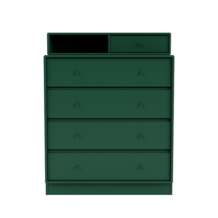 [product_category]-Montana Keep Chest Of Drawers With 7 Cm Plinth, Pine Green-Montana Furniture-5714322260817-0000KEEP-136-07-MON-2