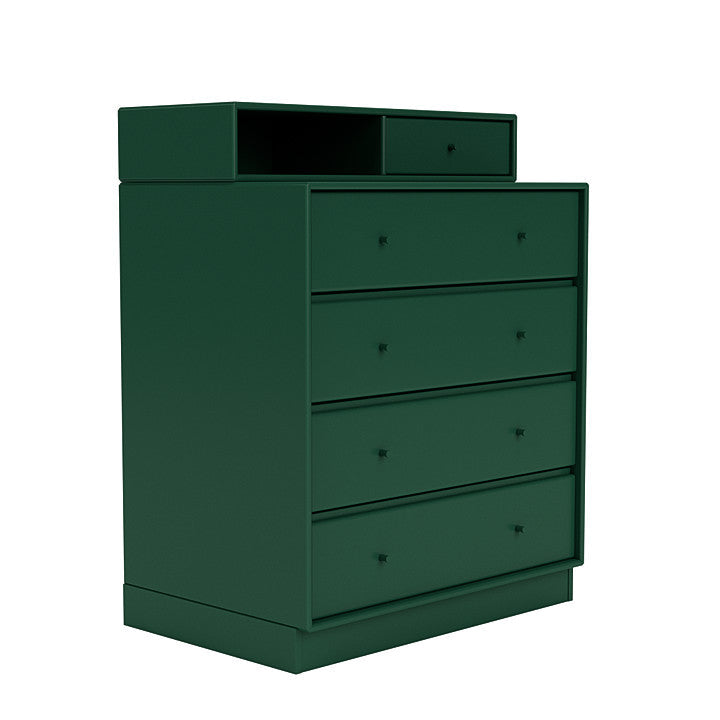 [product_category]-Montana Keep Chest Of Drawers With 7 Cm Plinth, Pine Green-Montana Furniture-5714322260817-0000KEEP-136-07-MON-3