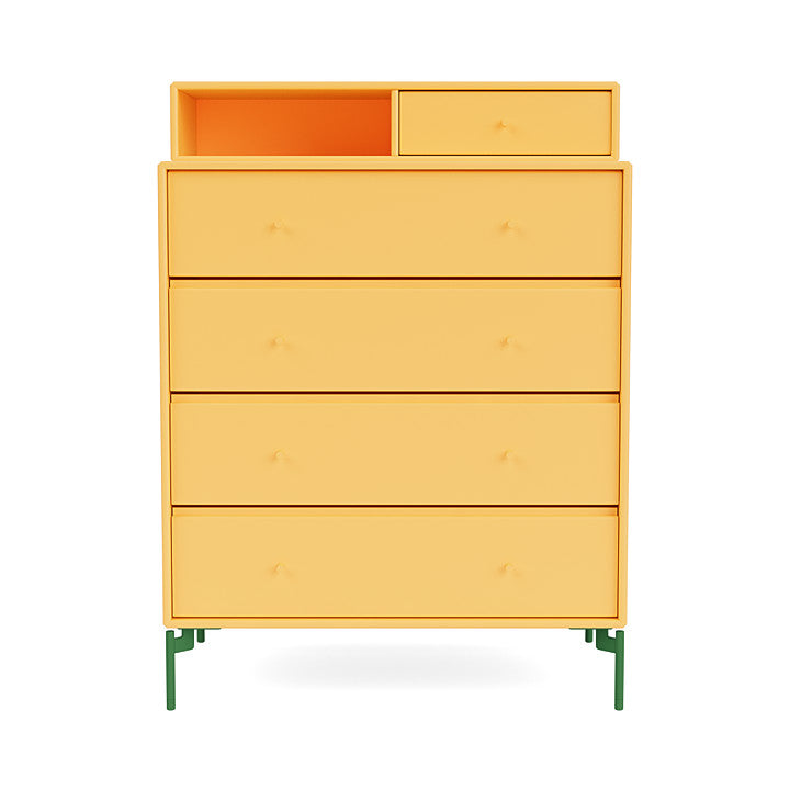 [product_category]-Montana Keep Chest Of Drawers With Legs, Acacia/Parsley-Montana Furniture-5715288346355-0000KEEP-166-13-MON-2