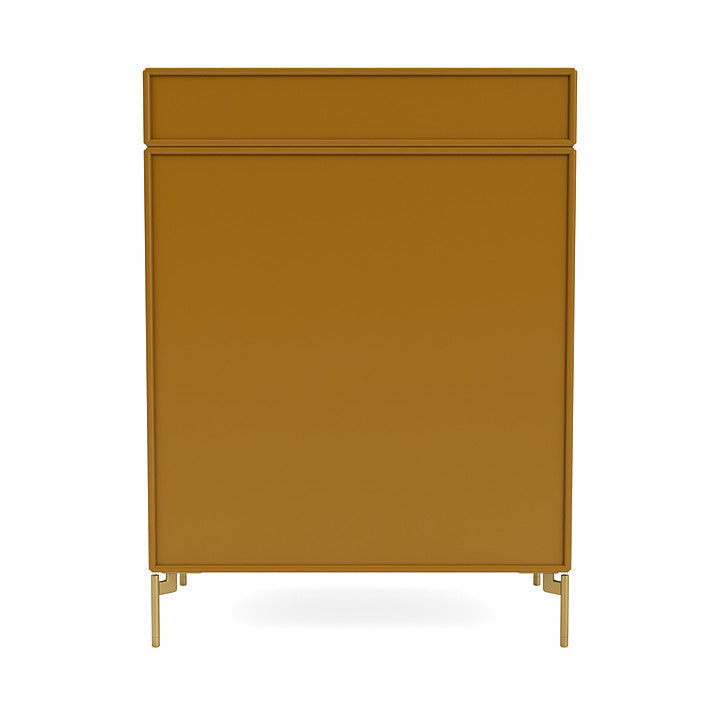 [product_category]-Montana Keep Chest Of Drawers With Legs, Amber/Brass-Montana Furniture-5714322261302-0000KEEP-142-09-MON-4