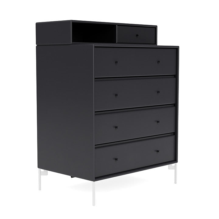 [product_category]-Montana Keep Chest Of Drawers With Legs, Anthracite/Snow White-Montana Furniture-5714322260282-0000KEEP-04-02-MON-3