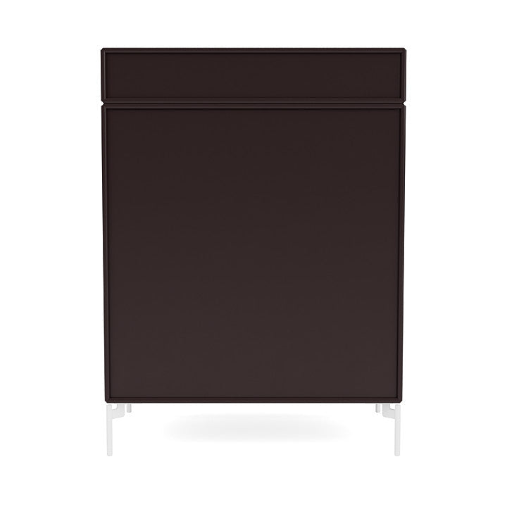 [product_category]-Montana Keep Chest Of Drawers With Legs, Balsamic/Snow White-Montana Furniture-5714322262606-0000KEEP-160-02-MON-4