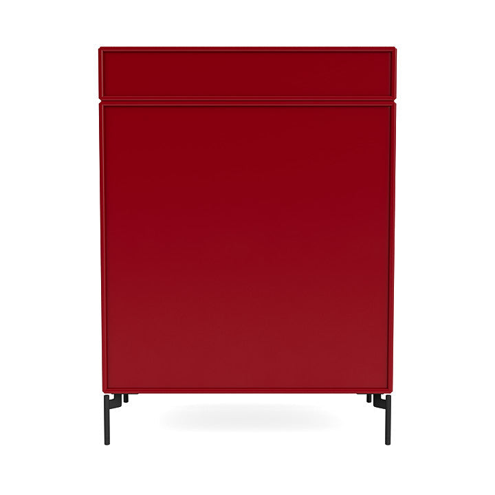 [product_category]-Montana Keep Chest Of Drawers With Legs, Beetroot/Black-Montana Furniture-5714322263016-0000KEEP-165-03-MON-4