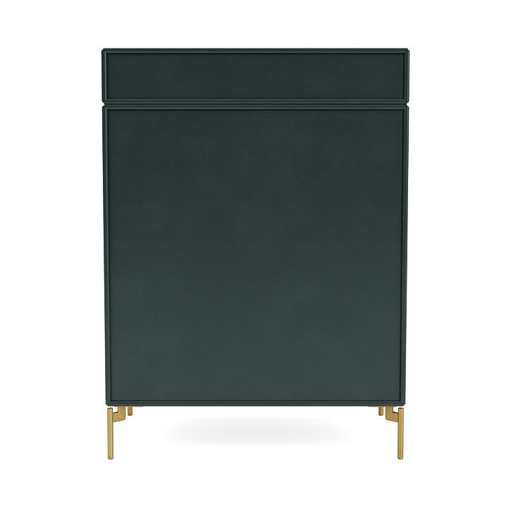 [product_category]-Montana Keep Chest Of Drawers With Legs, Black Jade/Brass-Montana Furniture-5714322262903-0000KEEP-163-09-MON-4