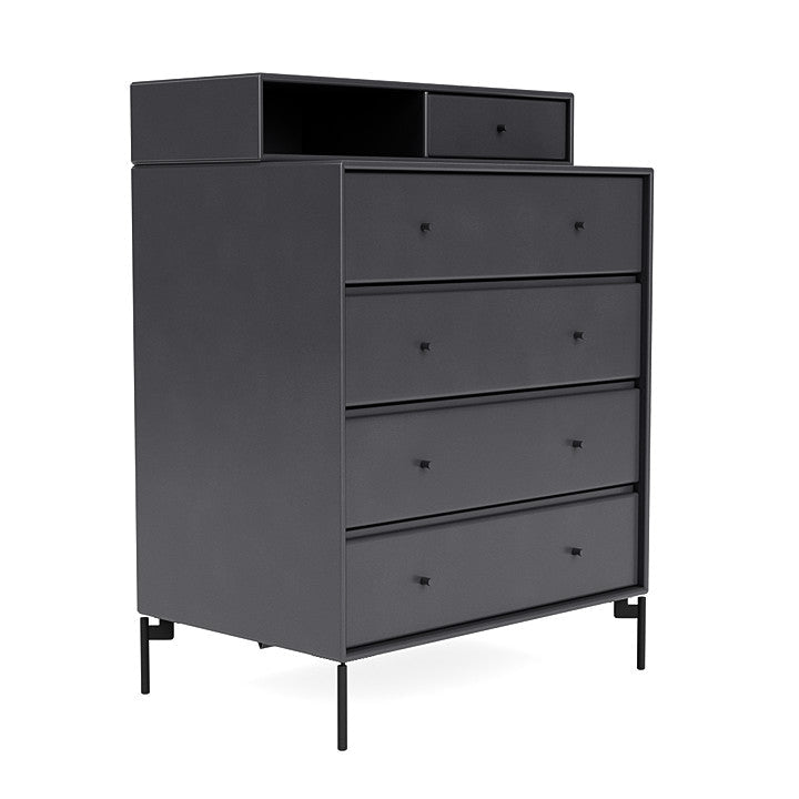[product_category]-Montana Keep Chest Of Drawers With Legs, Carbon Black/Black-Montana Furniture-5714322263177-0000KEEP-36-03-MON-3