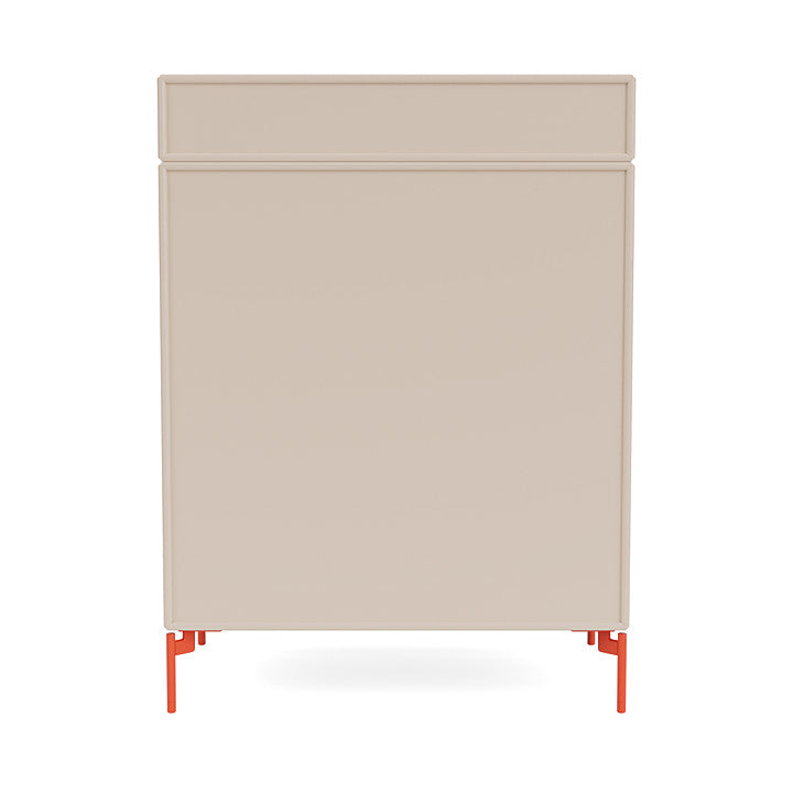 [product_category]-Montana Keep Chest Of Drawers With Legs, Clay/Rosehip-Montana Furniture-5715288346553-0000KEEP-168-11-MON-4