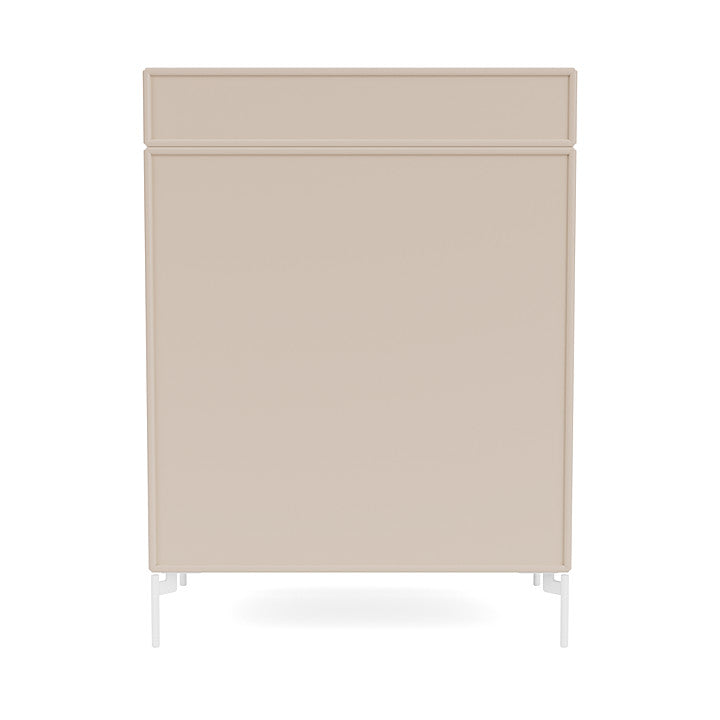 [product_category]-Montana Keep Chest Of Drawers With Legs, Clay/Snow White-Montana Furniture-5715288346485-0000KEEP-168-02-MON-4
