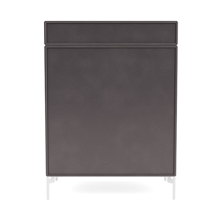 [product_category]-Montana Keep Chest Of Drawers With Legs, Coffee/Snow White-Montana Furniture-5714322263085-0000KEEP-35-02-MON-4
