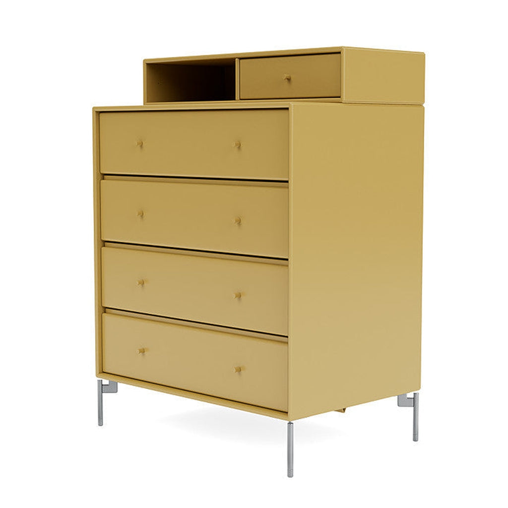[product_category]-Montana Keep Chest Of Drawers With Legs, Cumin/Matt Chrome-Montana Furniture-5714322262354-0000KEEP-157-01-MON-1