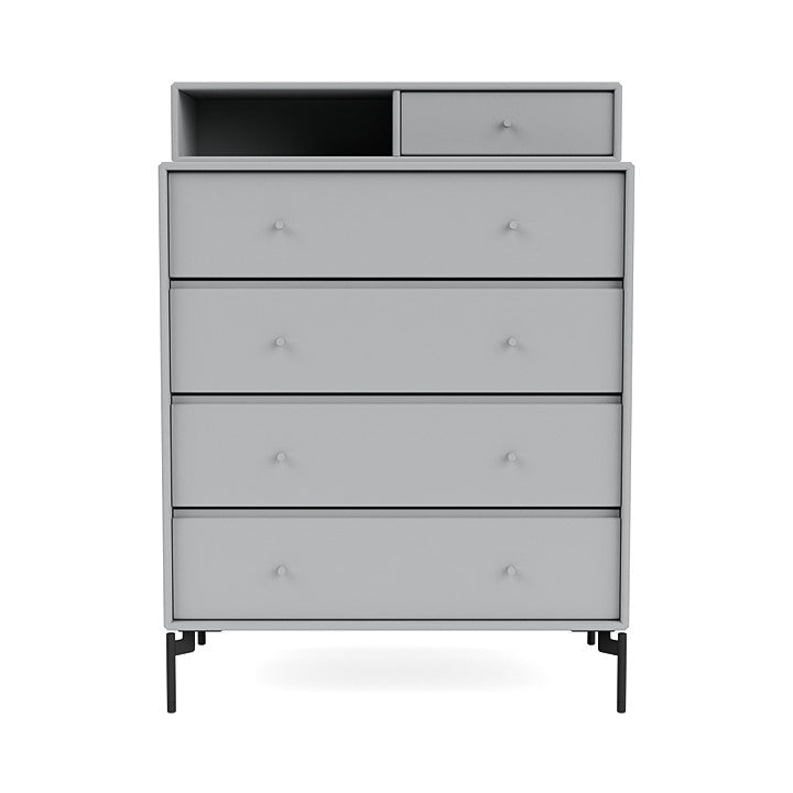 [product_category]-Montana Keep Chest Of Drawers With Legs, Fjord/Black-Montana Furniture-5714322260213-0000KEEP-02-03-MON-2