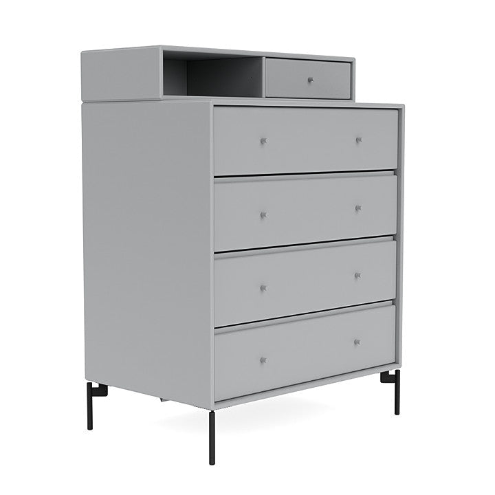 [product_category]-Montana Keep Chest Of Drawers With Legs, Fjord/Black-Montana Furniture-5714322260213-0000KEEP-02-03-MON-3