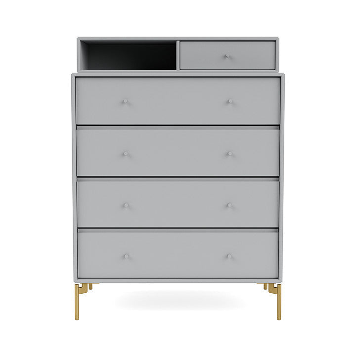 [product_category]-Montana Keep Chest Of Drawers With Legs, Fjord/Brass-Montana Furniture-5714322260268-0000KEEP-02-09-MON-2