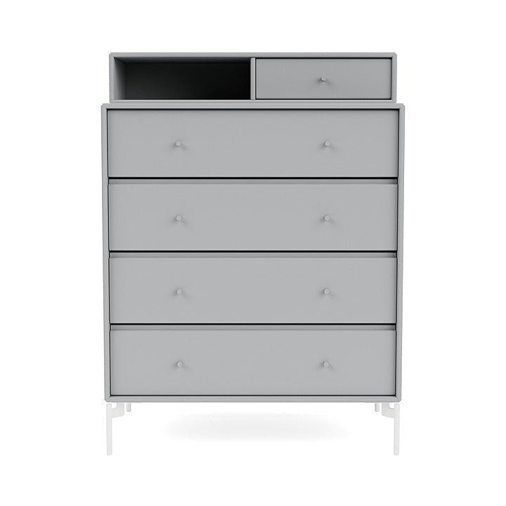 [product_category]-Montana Keep Chest Of Drawers With Legs, Fjord/Snow White-Montana Furniture-5714322260206-0000KEEP-02-02-MON-2