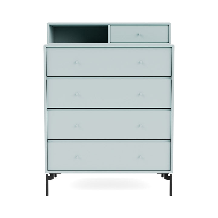 [product_category]-Montana Keep Chest Of Drawers With Legs, Flint/Black-Montana Furniture-5714322261739-0000KEEP-148-03-MON-2