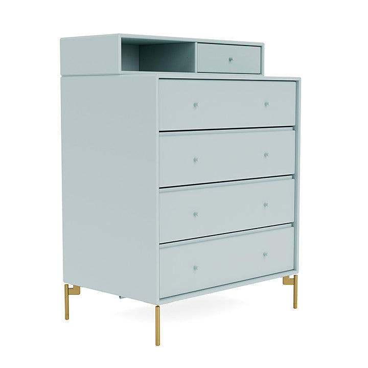 [product_category]-Montana Keep Chest Of Drawers With Legs, Flint/Brass-Montana Furniture-5714322261784-0000KEEP-148-09-MON-3