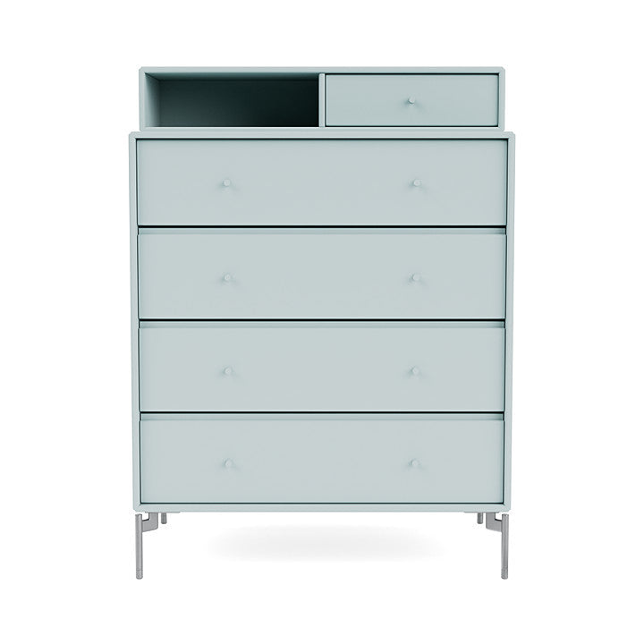 [product_category]-Montana Keep Chest Of Drawers With Legs, Flint/Matt Chrome-Montana Furniture-5714322261715-0000KEEP-148-01-MON-2